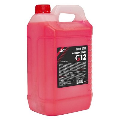 Антифриз Green Star G12 красный 5кг