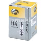 Автолампа H4 24V 75/70W Hella/HRUS P8GJ 002 525-251/8GJ 242 632-101 Heavy Duty Expert 