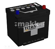 Аккумуляторная батарея  62 Ач TITAN ASIA STANDART (D23L)  о/п