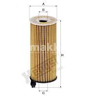 Фильтр масляный Hengst E204H D218 (HU 6004 x) BMW, TOYOTA