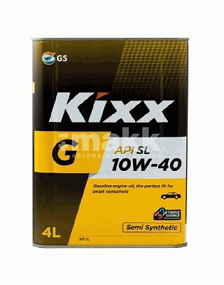 Масло моторное Kixx G SL 10W40  полусинтетическое 4л 