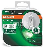 Автолампа H11 12V 55W OSRAM 64211ULT-HCB PGJ19-2 (box 2шт.)