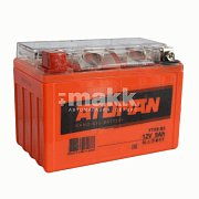 Мото аккумулятор ATOMAN Nano Gel 12V 9Ah (YTX9-BS)