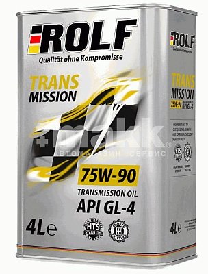 Масло трансмиссионное ROLF Transmission  75W90  API GL-4 4л