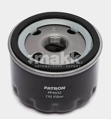 Фильтр масляный PATRON PF4032 (W 75/3, C2512, OP 643/3) DACIA: LOGAN 04-, LOGAN MCV 07-, SOLENZA 03-