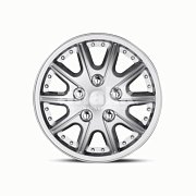 Колпаки Autoprofi  пластик регулир обод к-т 4пр металлик 16"(400мм) 4шт/уп WC-2025 SILVER (16)