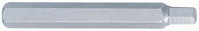 Вставка (бита) торцевая 10 мм, HEX, 6 мм, L = 80 мм King Tony 168006H