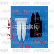 Клипса пластмассовая Kia бампер, защита P37-1316 Patron