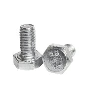 Болт М 6*12 DIN933 кл.пр. 8.8 (10шт/уп)