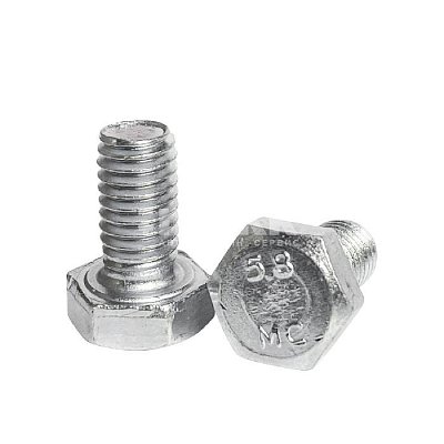 Болт М 6*12 DIN933 кл.пр. 8.8 (10шт/уп)