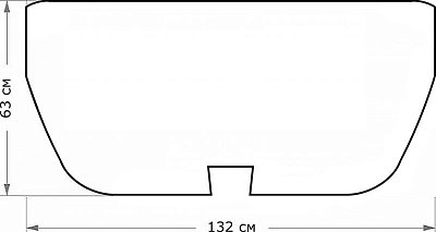Утеплитель на двигатель 132* 63 см №20 Автотепло  картинка автоодеяла 
