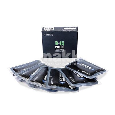 Пластырь кордовый 90*105мм R-15 Rossvik