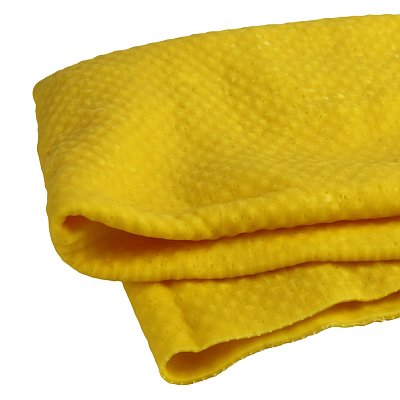 Салфетка из замши в тубе 43х32 Green Star желтая