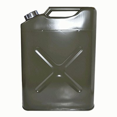 Канистра 20л стальная "Autoprofi" вертикальная крышка с перепускным клапаном KAN-300 (20L) Премиум