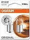 Автолампа R10W 12V OSRAM 5008-02B BA15s (блистер 2шт.)