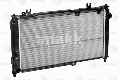 Радиатор охлаждения Lada Granta Datsun on-Do A C± OVAL-TUBE, алюм. LRc 01900 Luzar