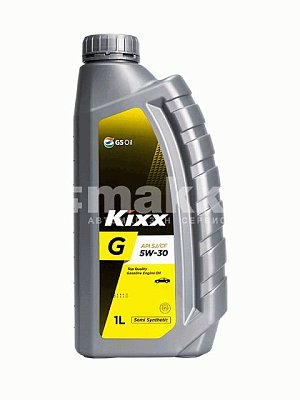 Масло моторное Kixx G SJ 5W30  полусинтетическое 1л 