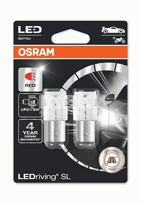 Автолампа P21/5W 12V OSRAM 7528DRP-02B/7528DRP-2BL