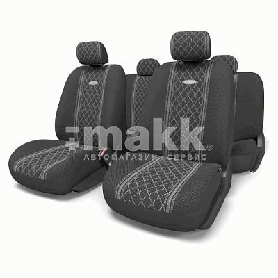 Чехлы универсальные GOBELEN GOB-1105 GY/ROMB (M)