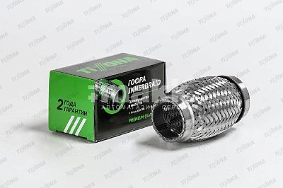 Гофра 40/100 (AISI 304 with inner braid) 40100 Tixona