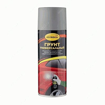 Грунт универсальный ASTROhim серый, аэрозоль 520мл АС613 