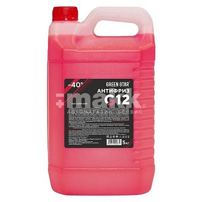 Антифриз Green Star G12 красный 5кг