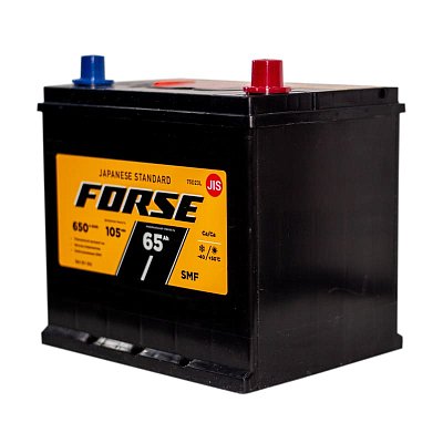 Аккумуляторная батарея 65 Ач Forse Азия (D23L) о/п 23,0*17,9*22,0 