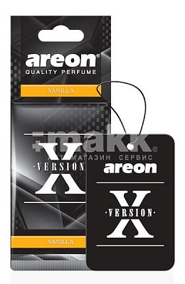 Ароматизатор картон AREON X-Version Ваниль 704-45-XV2