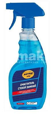 Очиститель стекол ASTROhim "Glass Cleaner" зимний спрей 500мл АС139