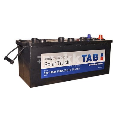 Аккумуляторная батарея 190 Ач Tab Polar Truck o/п (конус) (275912)  51,2*22,3*22