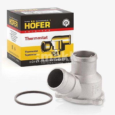 Термостат ВАЗ 1117 1118 1119 крышка с термоэлементом (85°С) HF 445 909 Hofer
