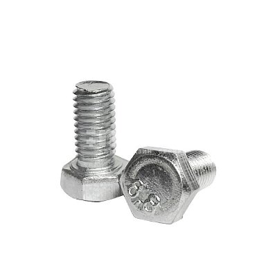 Болт UNC 3/8*3/4 дюймовый (9,5*19,1 мм) DIN933 кл.пр 8.8 (5шт/уп)