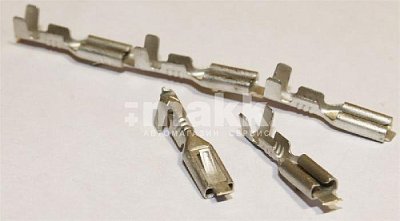 Контакт штырьевой 6,3 под провод S=1,25-2,5 мм2