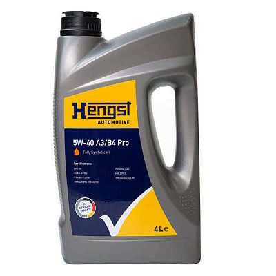 Масло моторное Hengst 5W40 A3/B4 Pro синтетическое 4л 