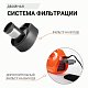 Пылесос автомоб "Агрессор" 12V 100W шнур 4м 3 насадки сумка 6шт/уп AGR-160 STEEL
