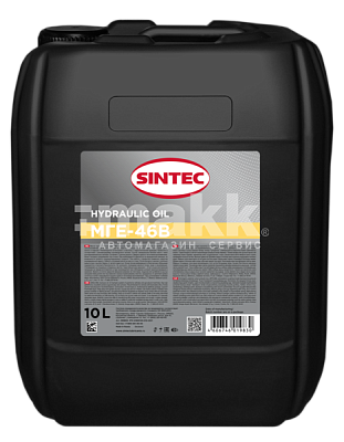 Масло гидравлическое SINTEC МГЕ46В 10л  