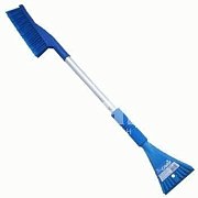 Щетка для снега Kolibriya со скреб. 81см Cristal-10 мягкая ручка синий Crl-9151