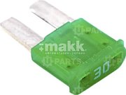 Предохранитель стандартный флажковый 30А Tesla FT30 10/100 шт/уп