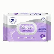 Влажные полотенца очищающие универсальные 60шт Salfeti (10уп/кор) 72586
