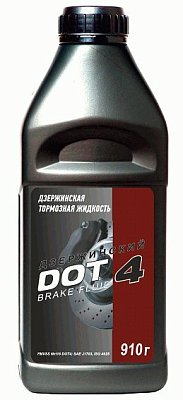 Тормозная жидкость Дзержинский DOT-4 910 гр 