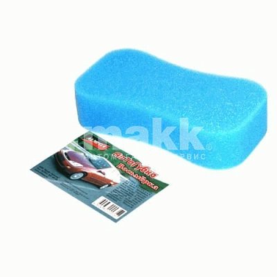 Губка ALMEGA восьмерка пористая  210х110х50мм