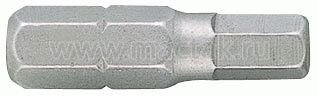Вставка (бита) торцевая 1/4", HEX, 4 мм, L = 25 мм King Tony 102504H