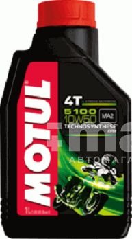 Масло моторное Motul Moto 5100 Ester  4T 10w50  МА2 104074 1 л синт.