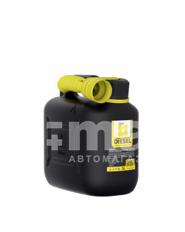 Канистра  5л пластик Oktan Diesel с гибким шлангом для дизеля A1-01-15 Эконом