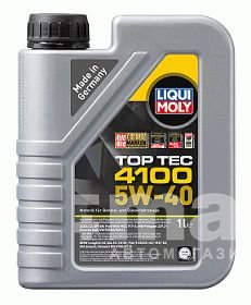 Масло моторное LIQUI MOLY Top Tec 4100 5W40 1л (7500)  