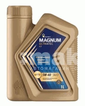 Масло моторное Rosneft Magnum Ultratec A3 5W40 синт. API SN/CF ACEA A3/B4  1л