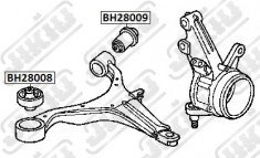 Сайлентблок Honda Civic,CR-V,EU#,EP#,ES#,RD4-7 переднего нижн.рыч. передний BH28008 JIKIU