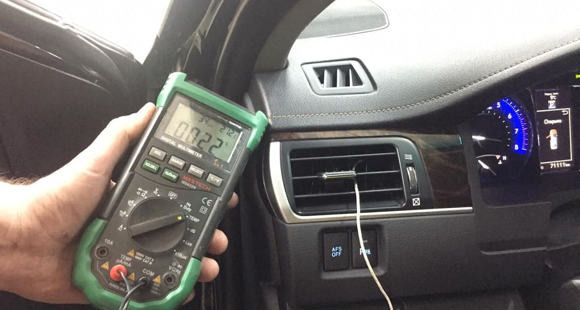 Заправка кондиционера Toyota Camry