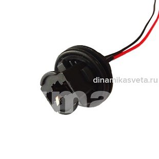 Патрон DEON DC-7440-02 для автолампы W21W,7440 цоколь W3x16d тип 2 с проводом