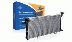 Радиатор охлаждения ВАЗ 21214,21213,21218,2131"Нива", "Тайга", 2120 и модификации алюминиевый KT 104